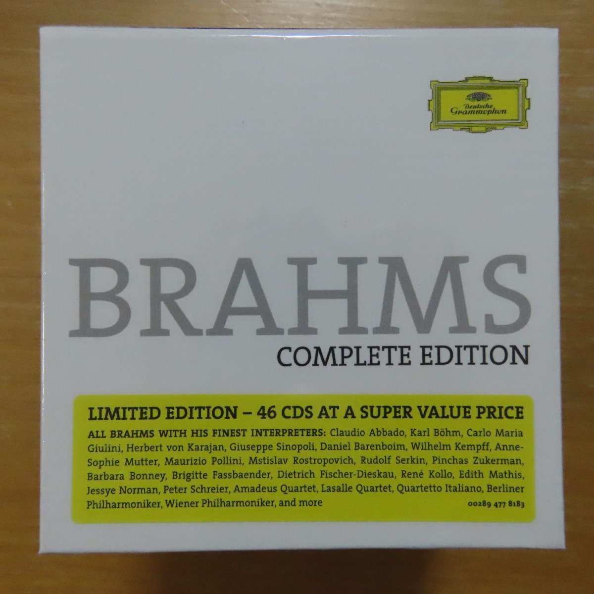 【値下げ】BRAHMS COMPLETE EDITION 46CDS 41066136;【未開封/46CDBOX】BRAHMS / COMPLETE EDITION Unclaimed