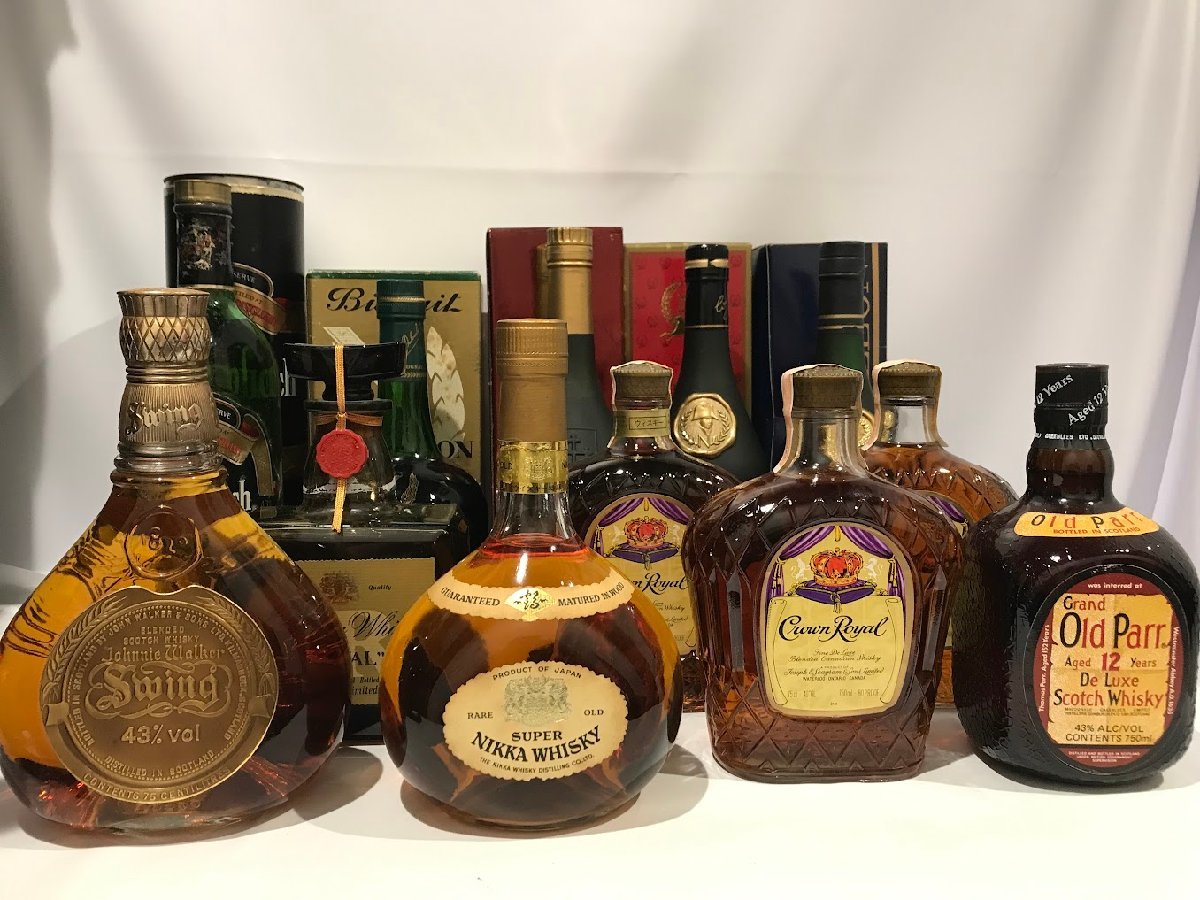 古酒】2本セット カミュ ナポレオン &サントリー ローヤル12年【未開封 