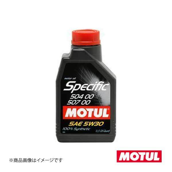 106374 ×12 MOTUL/モチュール 4輪エンジンオイル スペシフィック 504 00-507 00 5W30 12×1L ガソリン/ディーゼル車用