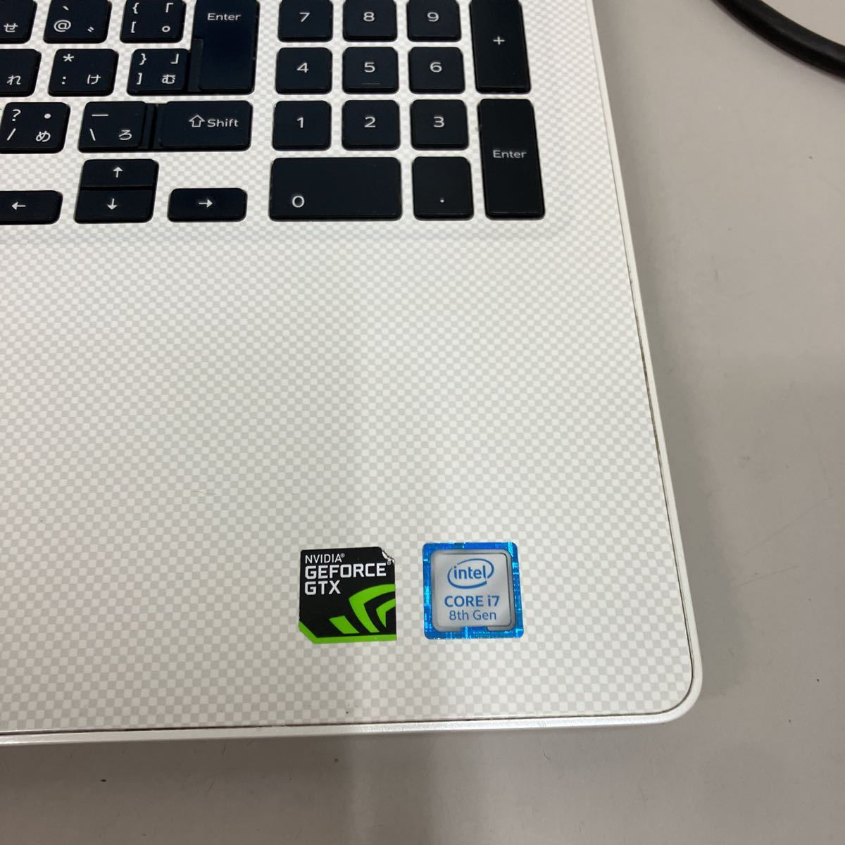 P163 DELL G3 P75F Core i7 8750H メモリ8GB ジャンク