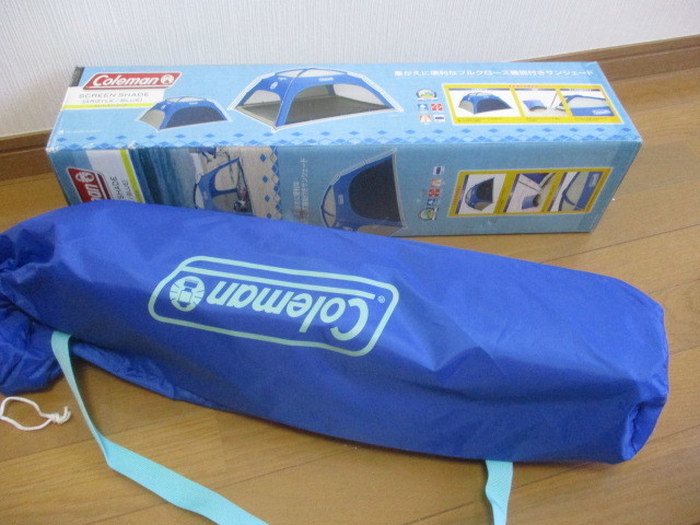 ■【新品】Coleman/ コールマン スクリーンシェード （アーガイル/ブルー） 170T14600J