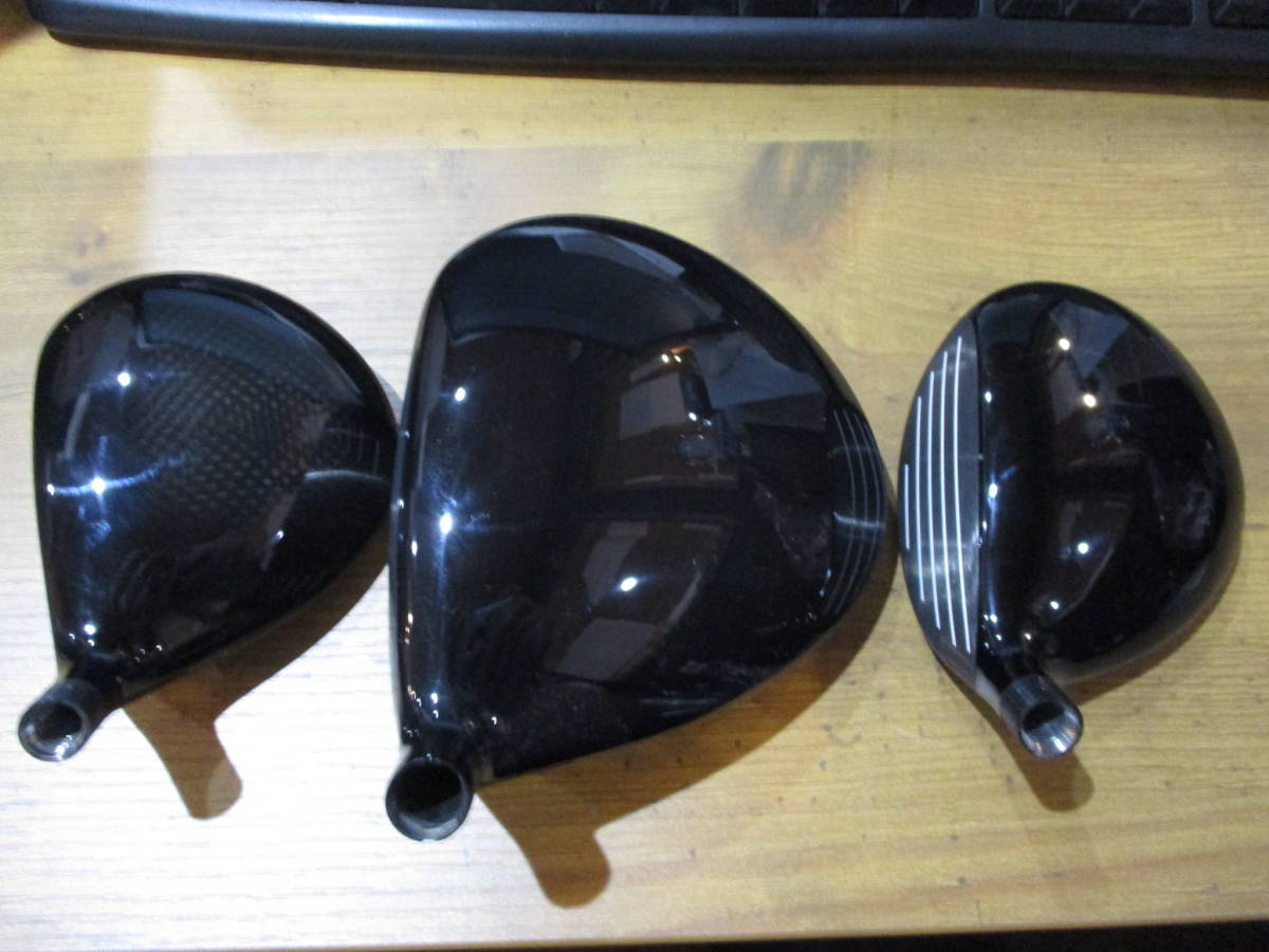 1円スタート ホンマゴルフ (HONMA)TOUR WORLD ツアーワールド/TW757/D-PLUS DR/3番FW/5番FW 3個セット/中古 ヘッド単体
