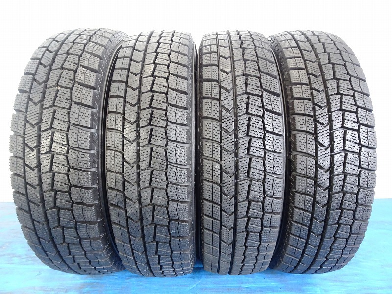 ダンロップ WINTER MAXX WM02 155/70R13 75Q☆8.5-9分山 2021年製 4本