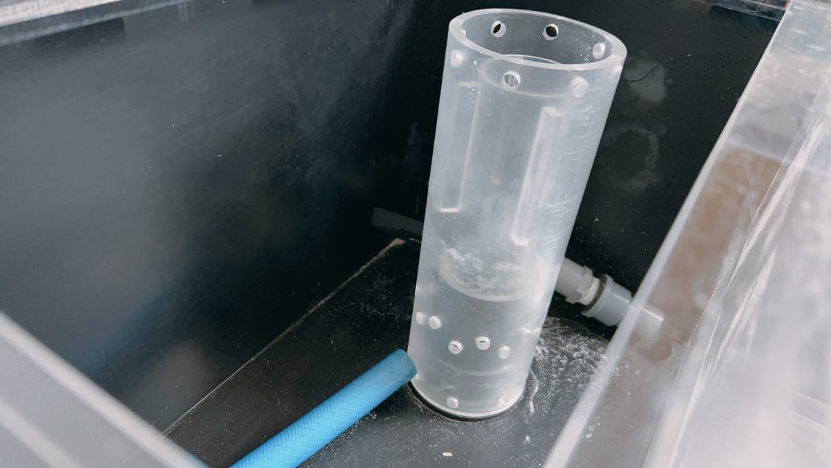 アクリル水槽 オーバーフロー水槽 特殊水槽 120×25×25センチ 上置き
