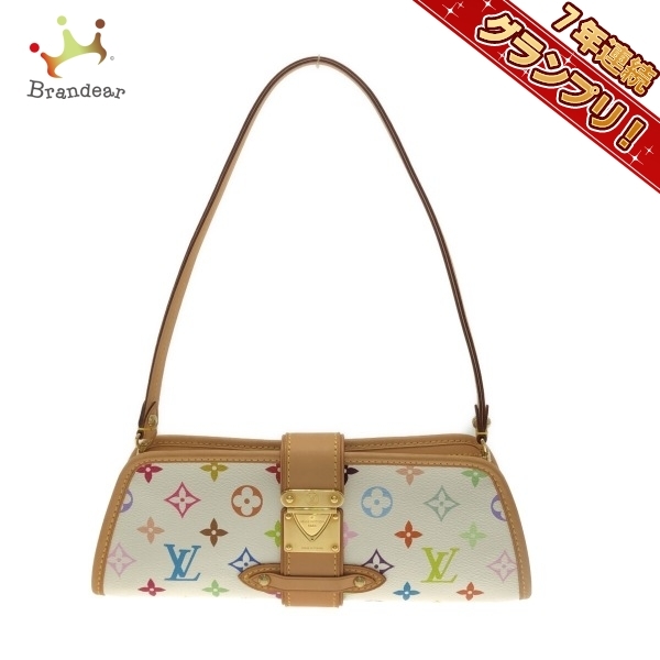 ルイヴィトン LOUIS VUITTON ショルダーバッグ M40049 シャーリー 合皮×レザー ブロン MI0035 バッグ マルチカラー