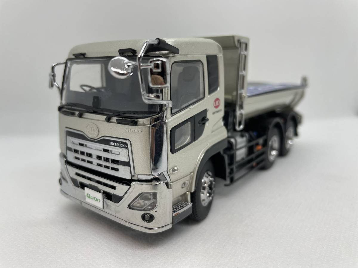 京商 1/43 大型ダンプカー模型 新時代の高積載ダンプカー UD TRUCKS QUON