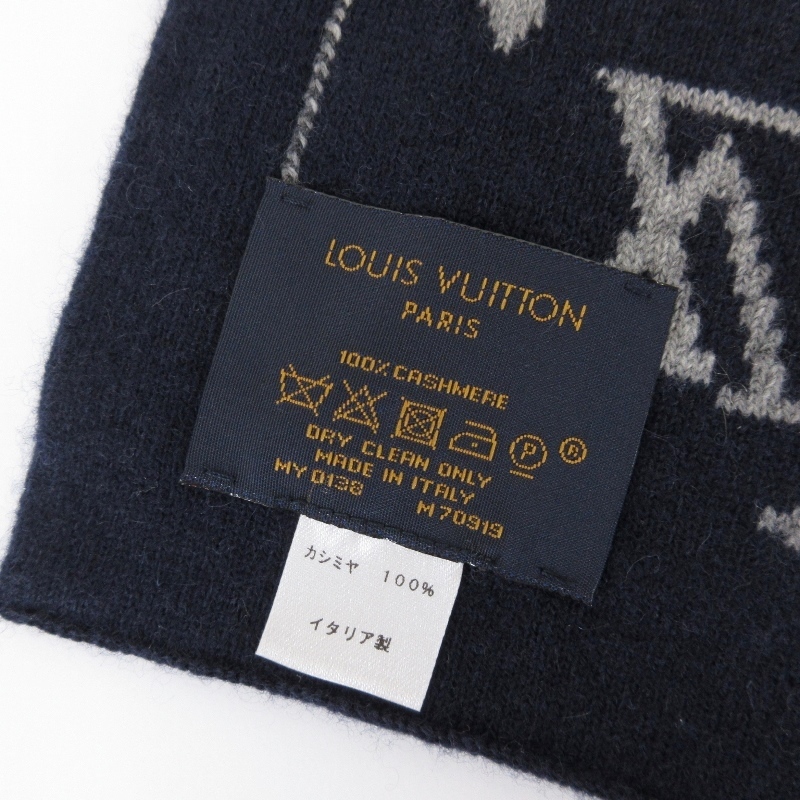 ルイヴィトン LOUIS VUITTON シルク ロングスカーフ/ストール 箱付 LOUIS VUITTON ルイヴィトン シルク ストール モノグラム ロング
