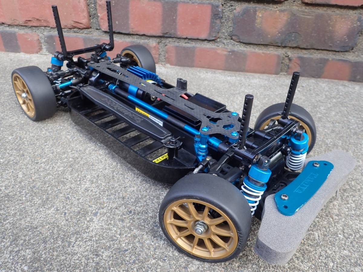 タミヤTT01カスタムパーツあり !! タミヤ TT01シャーシ カスタム品
