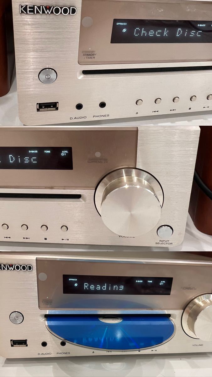 KENWOOD ケンウッド ミニコンポ R-K735 スピーカー 2WAY LS-K735-M
