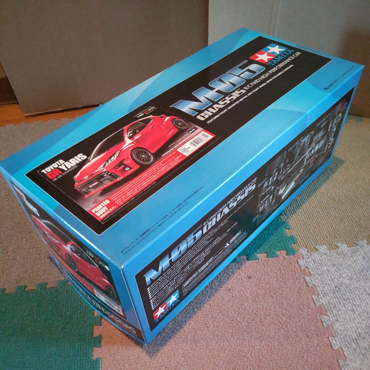 タミヤ ラジコン 1/10RC トヨタ GRヤリス （M-05シャーシ） 58684 塗装