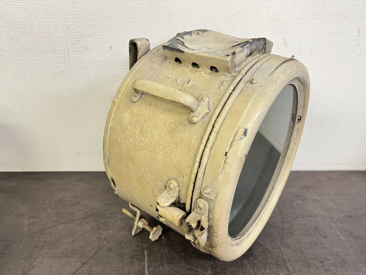 超希少廃盤品/レトロ/蒸気機関車 ヘッドライト 詳細不明 鉄道廃品 前照