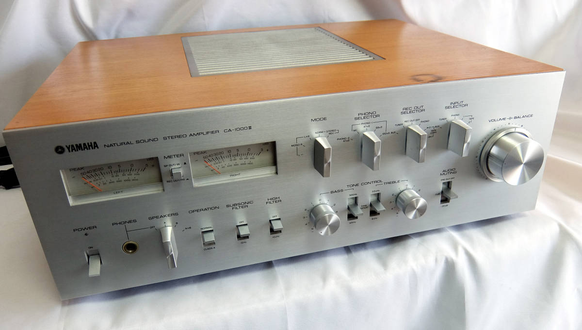 YAMAHA　ヤマハ　ＣＡ－１０００Ⅲ 整備品 YAMAHA⁄CA-1000Ⅲ⁄整備済美品。公式認定ストア YAMAHA 整備済み動作