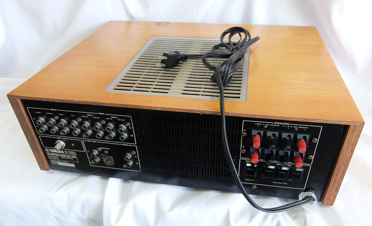 【通電確認のみ】YAMAHA CA-1000III プリメインアンプ YAMAHA⁄CA-1000Ⅲ⁄整備済美品。公式認定ストア YAMAHA 整備済み動作