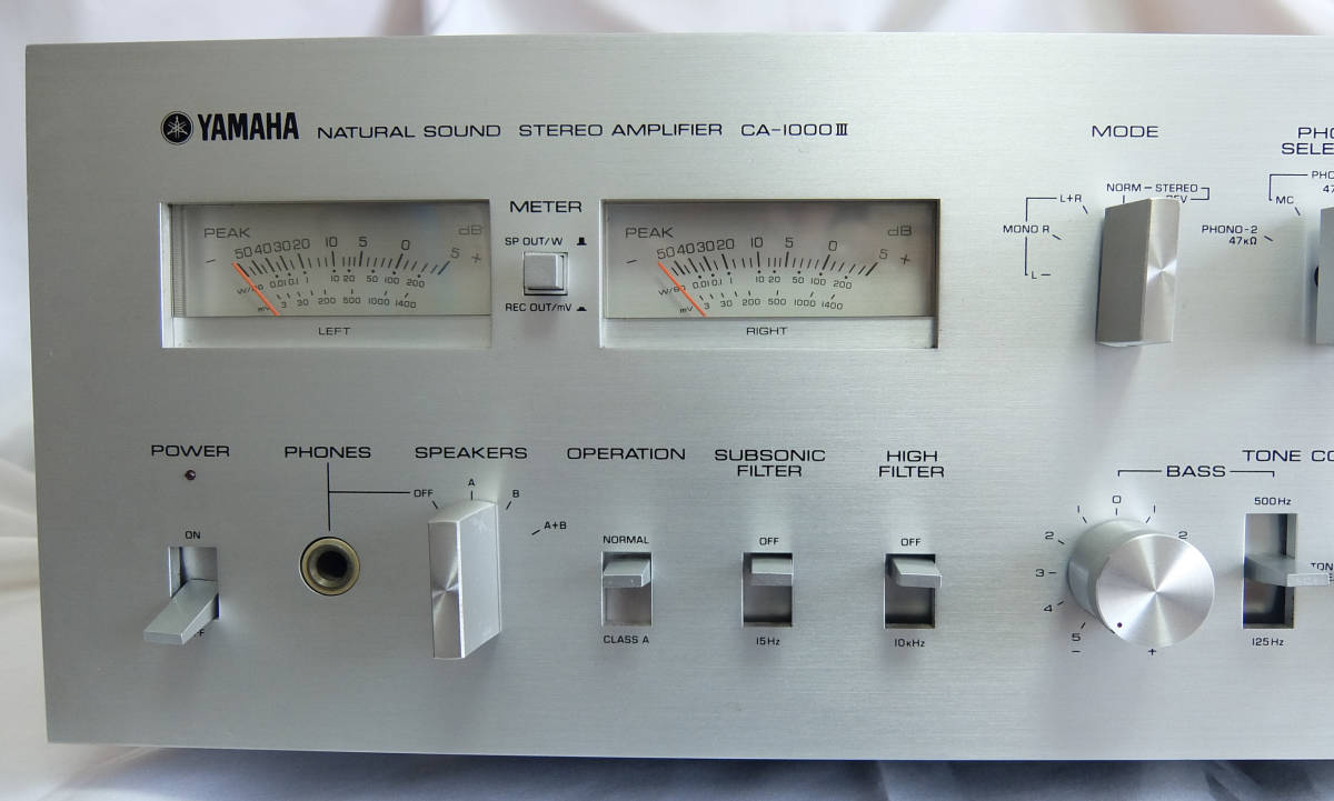 YAMAHA⁄CA-1000Ⅲ⁄整備済美品。公式認定ストア YAMAHA 整備済み動作