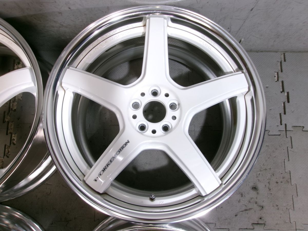 ☆美品!深リム!☆WORK ワーク エモーション T5R2P 18インチホイール 9J 