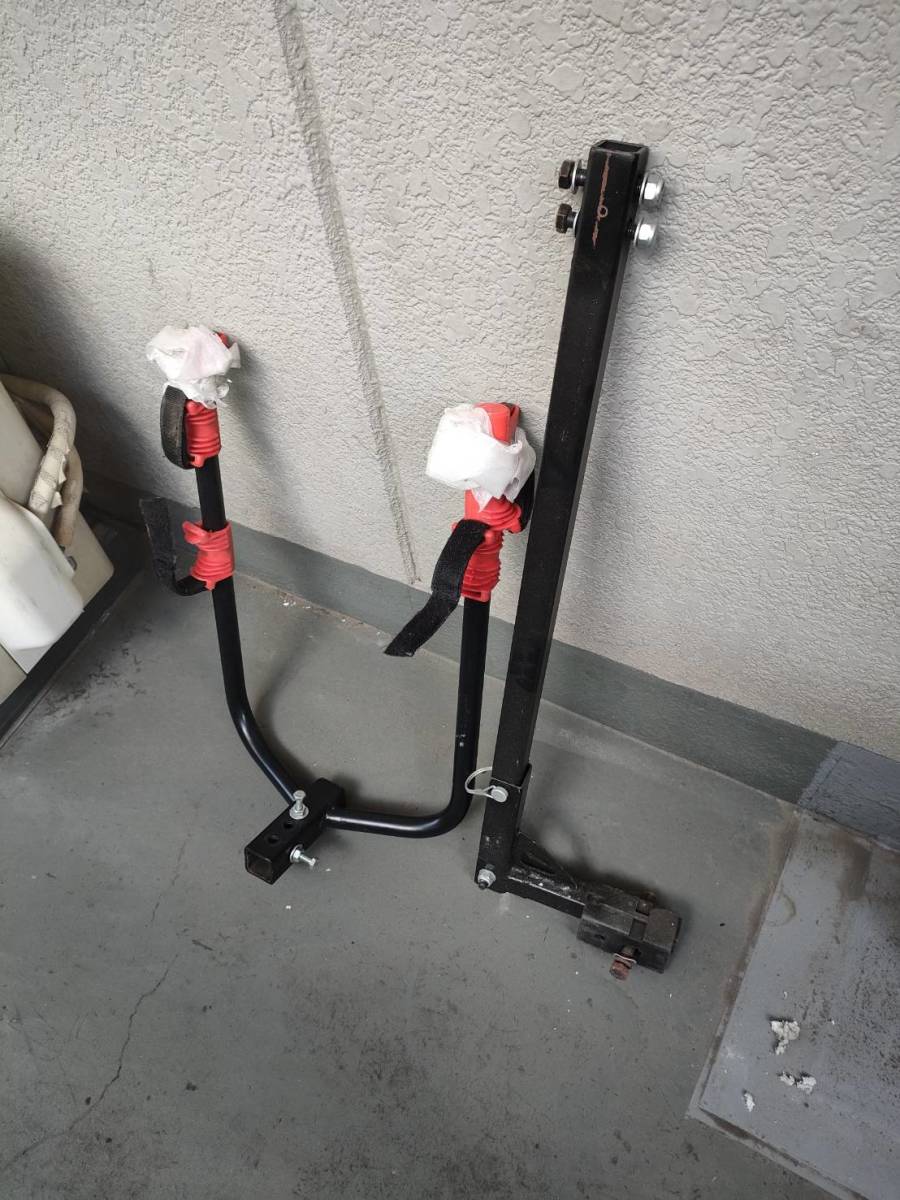  ヒッチメンバー サイクルキャリア 可倒式 自転車キャリア 引取り限定(自転車用キャリア)｜売買されたオークション情報、yahooの商品情報をアーカイブ公開 - オークファン 自転車用キャリア