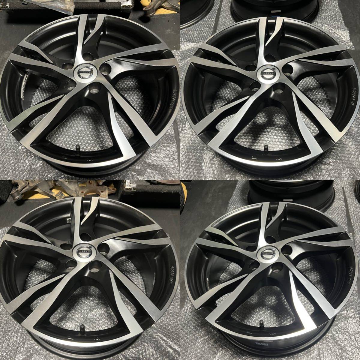 VOLVO用 MAK ストックホルム 17インチ 7J +40.5 PCD 108 5穴 4本 VOLVO用 MAK ストックホルム 17インチ 7J +40.5 PCD 108 5穴 4本
