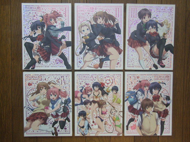 アニメ「中二病でも恋がしたい！戀」(TV放送分）初回版ブルーレイ全６巻 中古！　