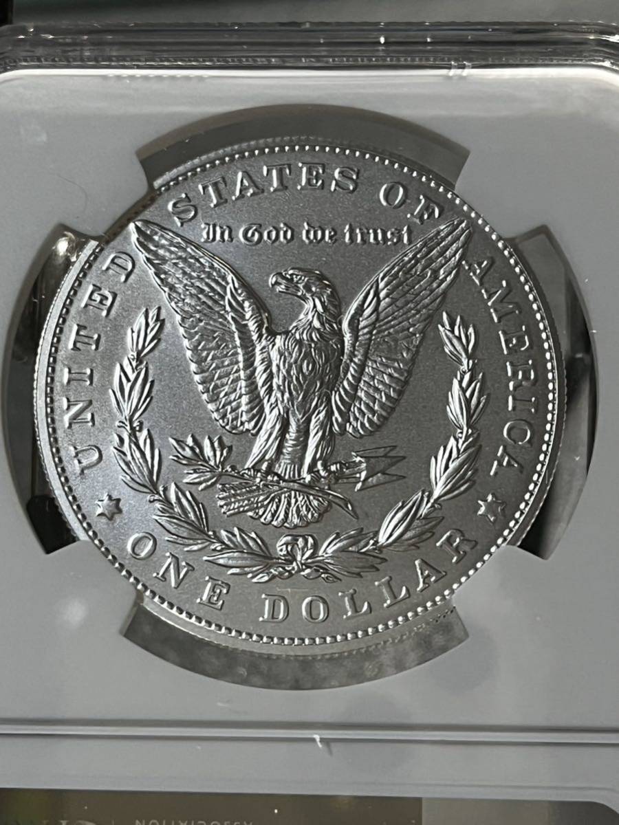 NGC鑑定 MS70 2023年 モルガンダラー シルバーコイン 1$ 初日に打たれ