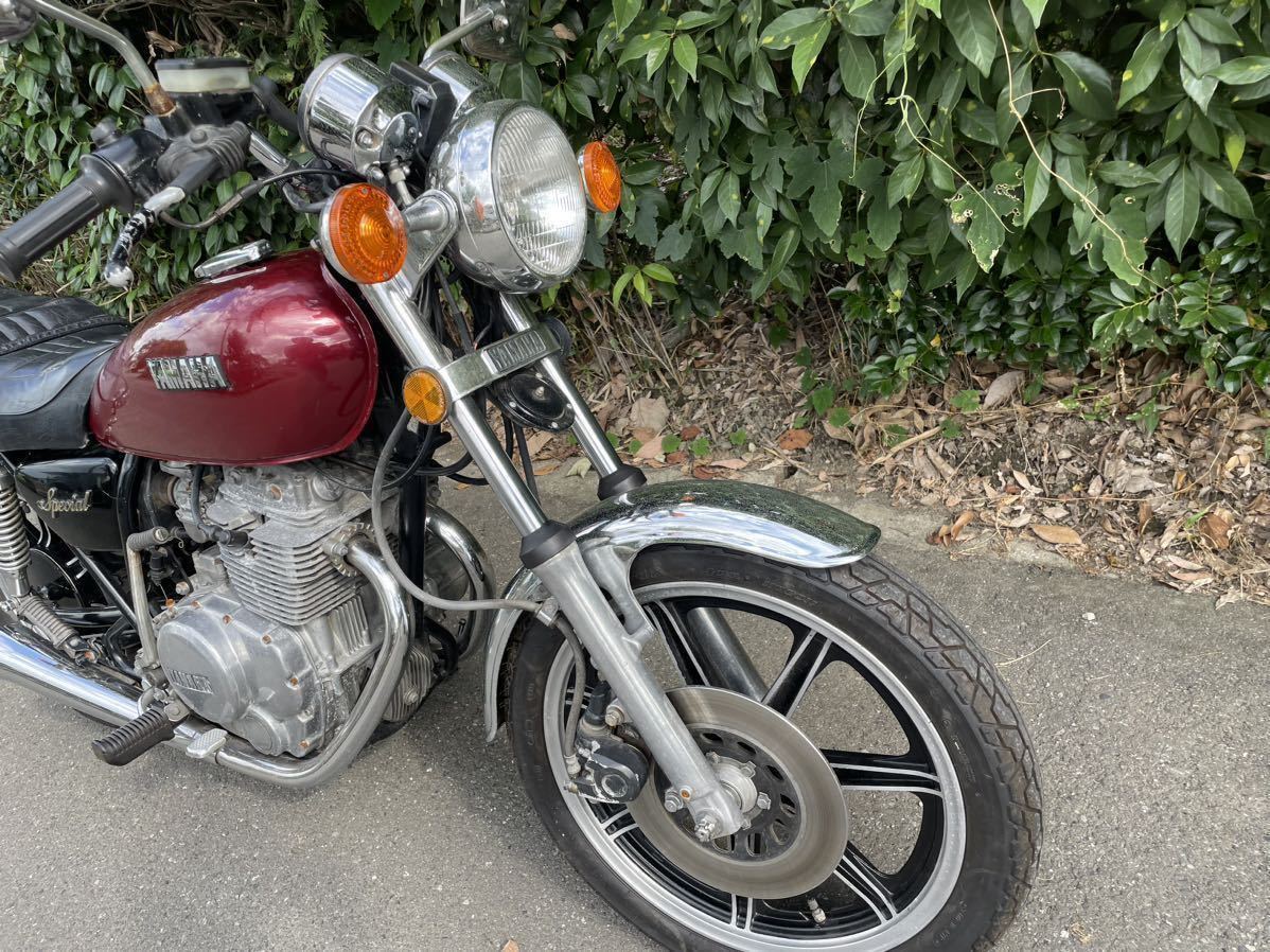 YAMAHA xs250sp スペシャル ノーマル車両 実働 書類付き 引き取り 発送