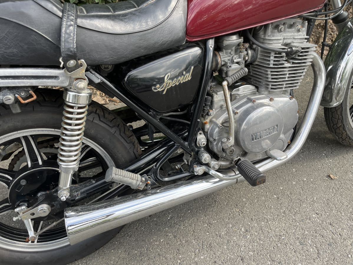 YAMAHA xs250sp スペシャル ノーマル車両 実働 書類付き 引き取り 発送