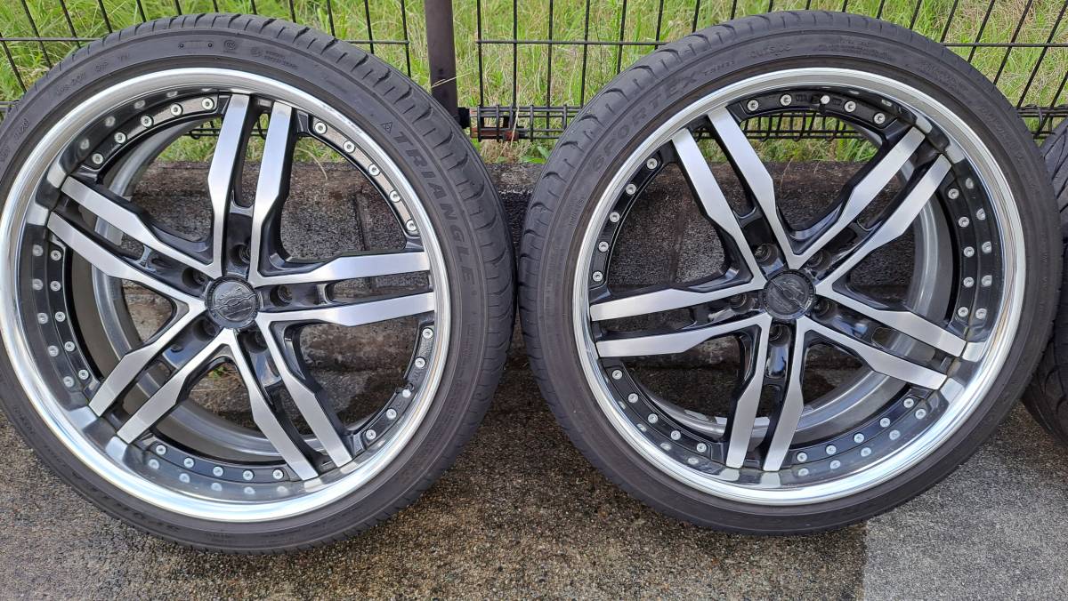 深リム】AME シャレン SHALLEN XF-55 DEEP MONOBLOCK ホイール・タイヤ 