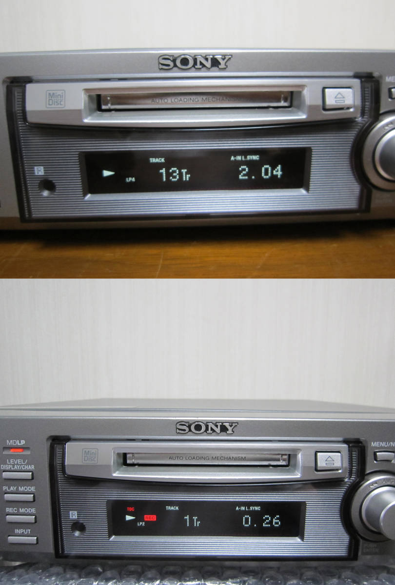 MDS-S50 MDデッキ SONY SONY☆ソニー MDS-S50の仕様 作動品 ☆ SONY