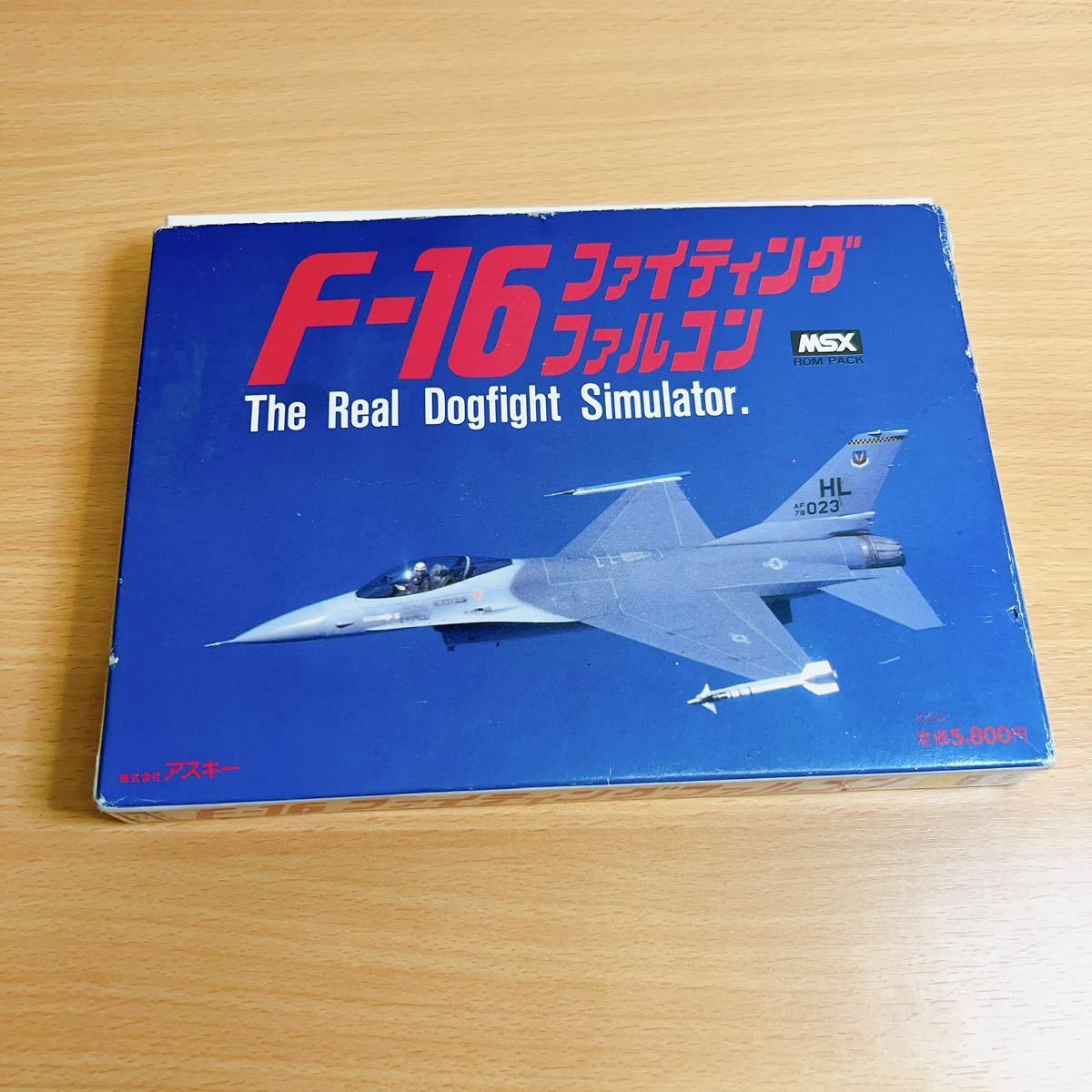 MSX - F-16 Falcon Fighting F16 ファイティングファルコン Dogfight
