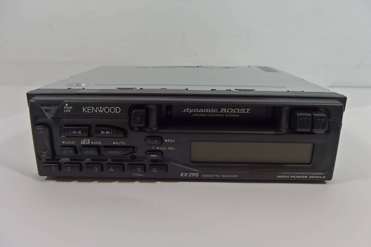 ◆未使用品 KENWOOD ケンウッド カセットレシーバー RX-290 ケンウッド KENWOOD カセットレシーバー &frasl; FM ケンウッドの落札