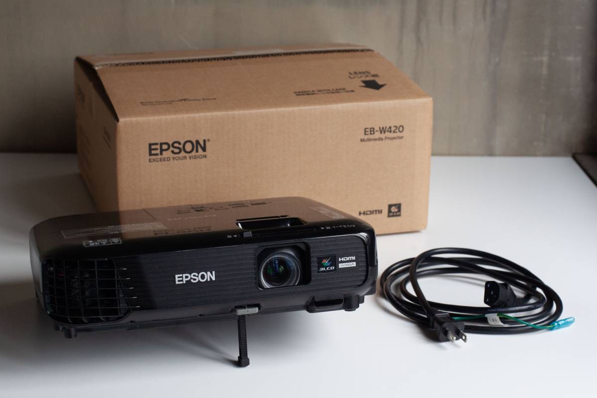 EPSON EB-W420 プロジェクター 【公式通販】