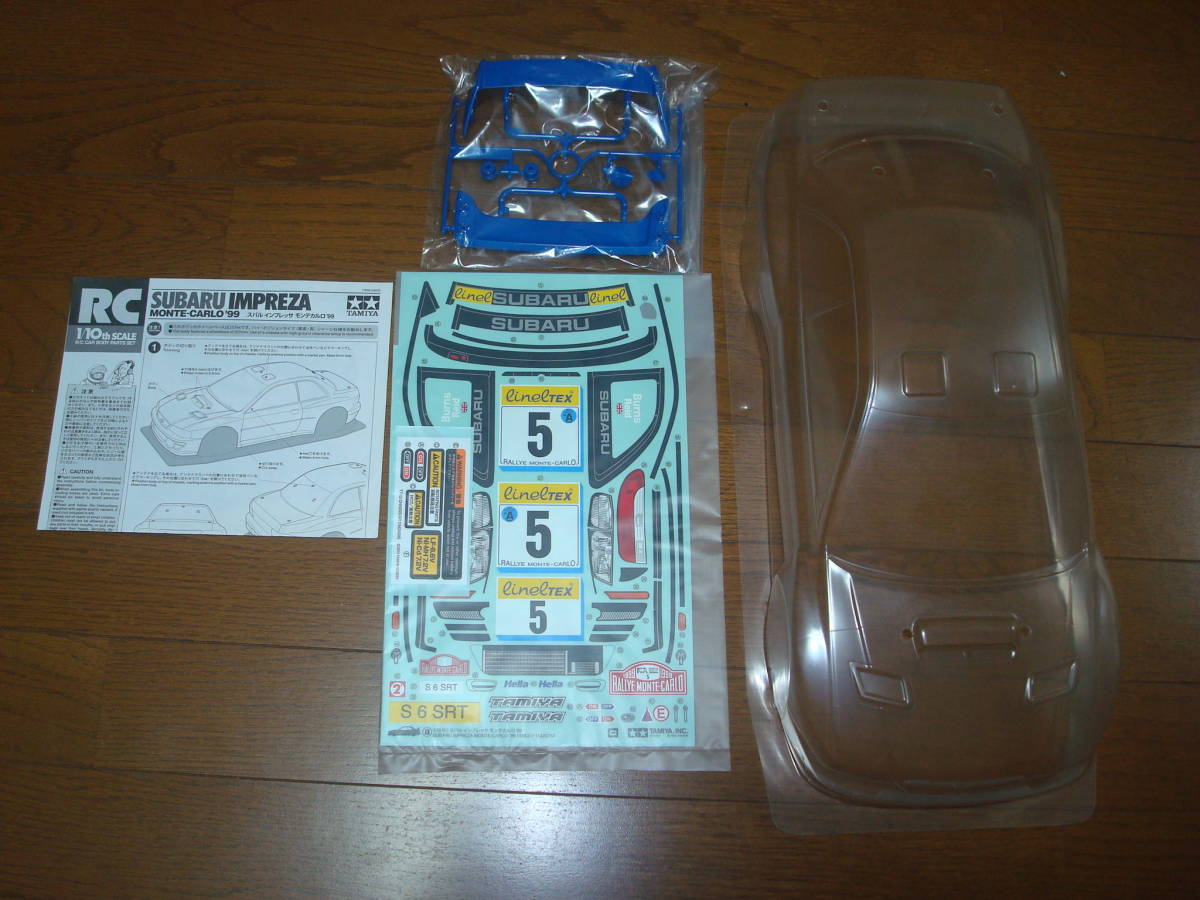 驚きの破格値，豊富な 未組立 タミヤ 1/10 スバル インプレッサ モンテカルロ&rsquo;99 スペアボディ(ボディ)｜売買されたオークション情報、yahooの商品情報をアーカイブ公開 - オークファン ボディ