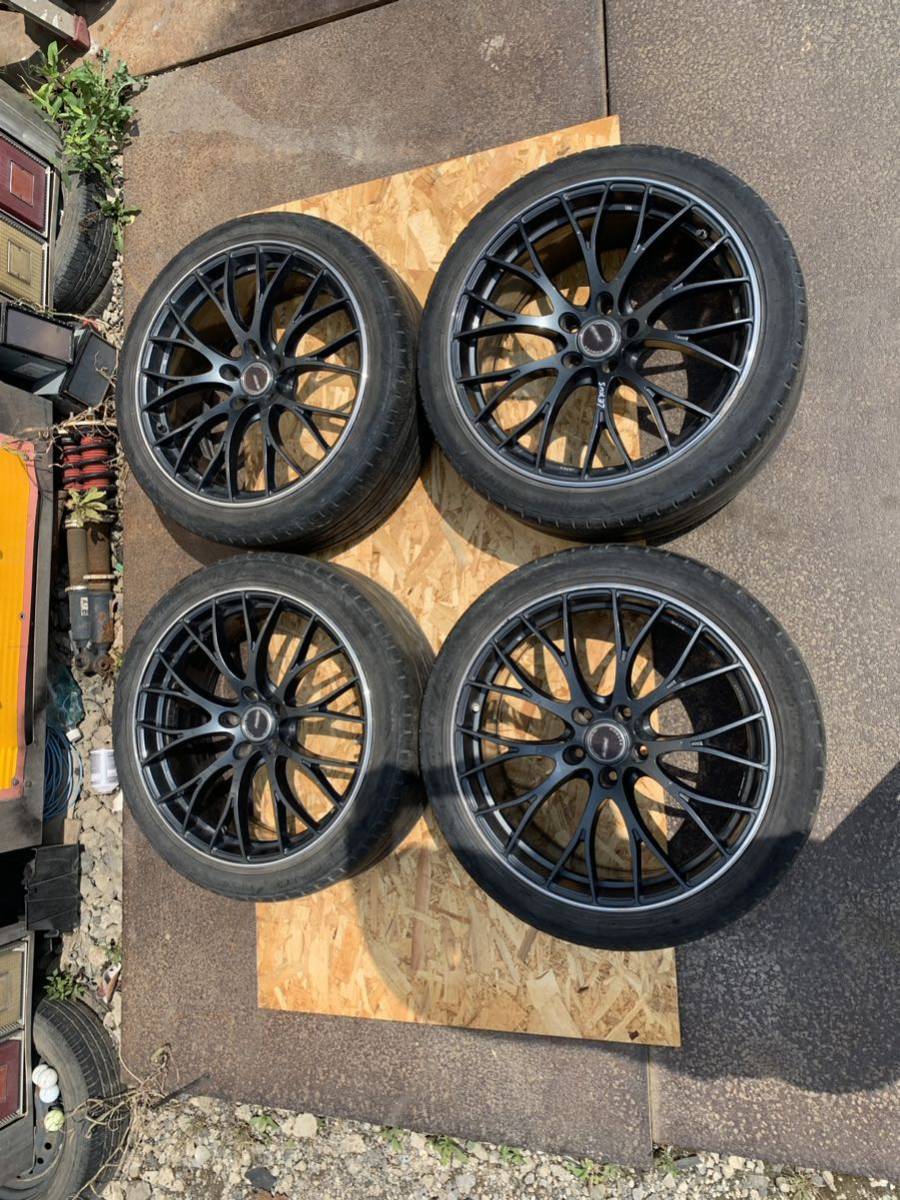 RAYS HOMURA 2x10 20インチホイール4本 セット 20×8.5J +36 120-5H 