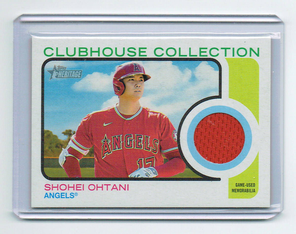 2022 Topps /36 大谷翔平 トラウト アデル レリックカード 2022 Topps