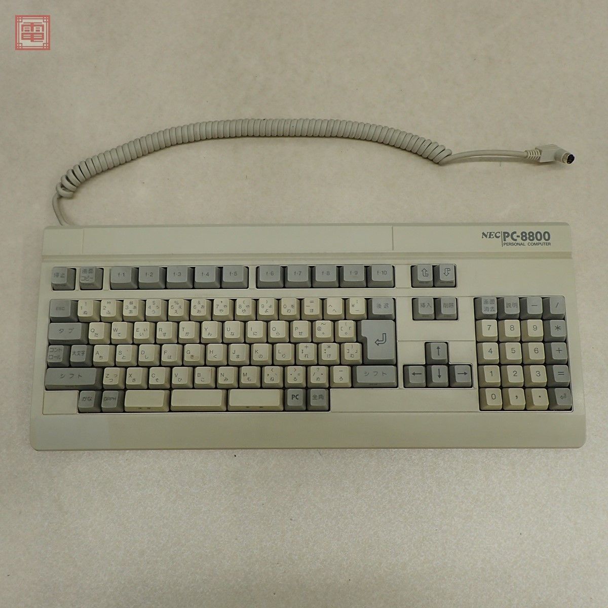 動作確認済 NEC PC-8801 TYPE D キーボード 日本電気 1円〜【20