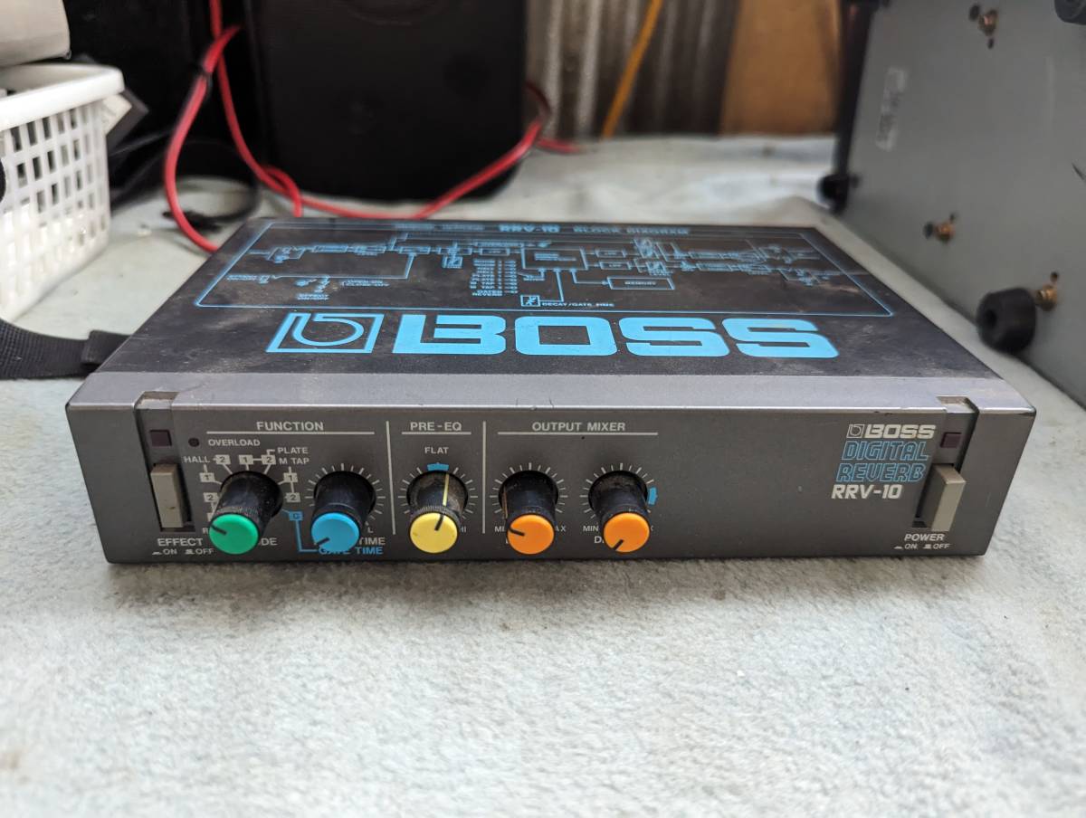 完動品】BOSS RRV-10 RGE-10 RPW-7 3台セット 完動品】BOSS RRV-10 RGE