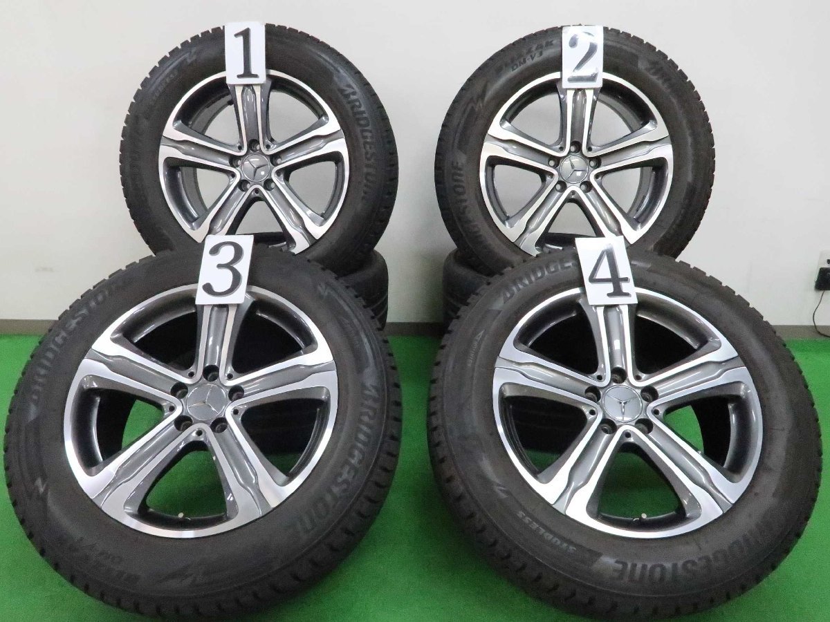 4本 メルセデス ベンツ GLC 純正 18インチ 8J +38 5H PCD 112 