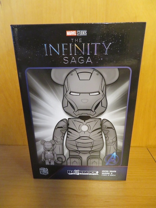 メディコムトイ　IRON MAN　MARKⅡ　BE@RBRICK 100%＆400% '23 エキシビション表参道