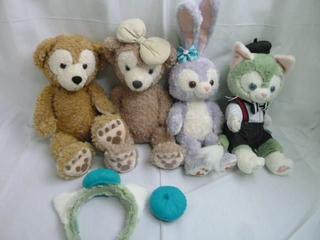 【同梱可】中古品 ディズニー ダッフィー シェリーメイ ステラルー ジェラトーニ コスチューム ぬいぐるみ Sサイズ