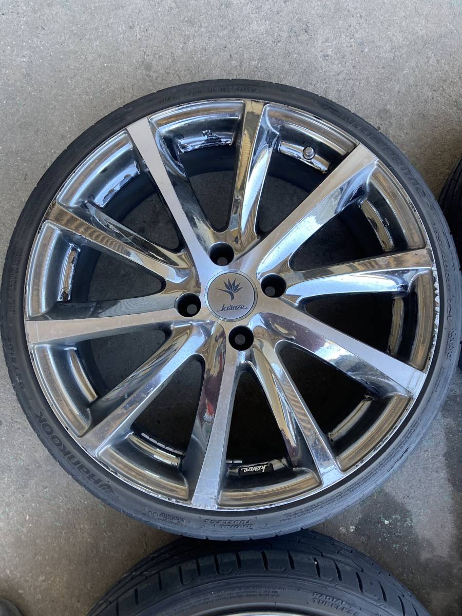 クレンツェ 17インチ 6.5J 165/40-17タイヤセット 軽ホイール(ラジアル 