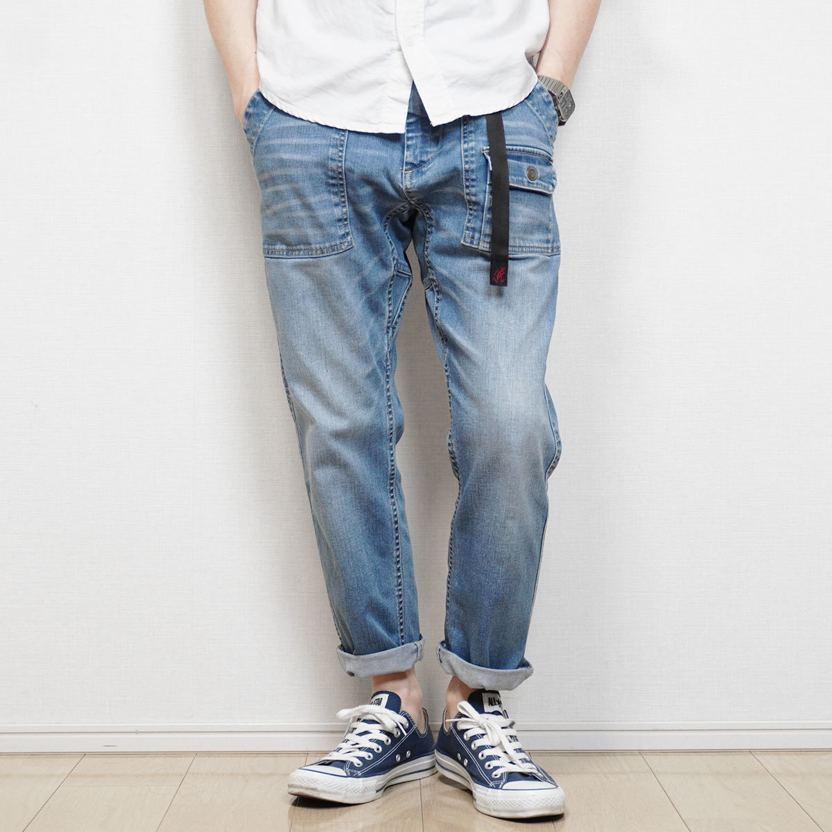Gramicci × Mt.Design3776 別注 Denim 11Mountain Pants【S】MEDIUM 
