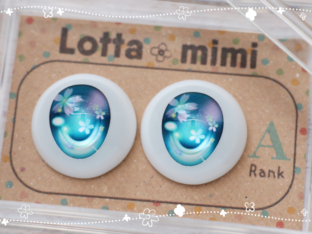 【Type桜　みはなだ　A品】レジンアイ 22mm相当 Lotta mimi