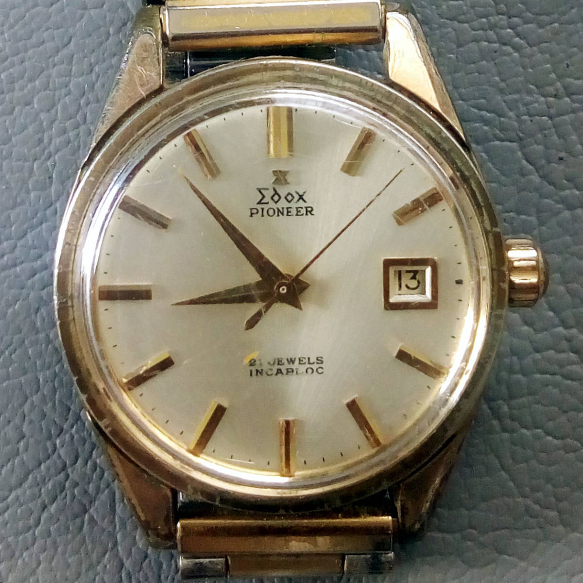 ◇◇Edox エドックス incabloc Pioneer エドックス パイオニア 21石 