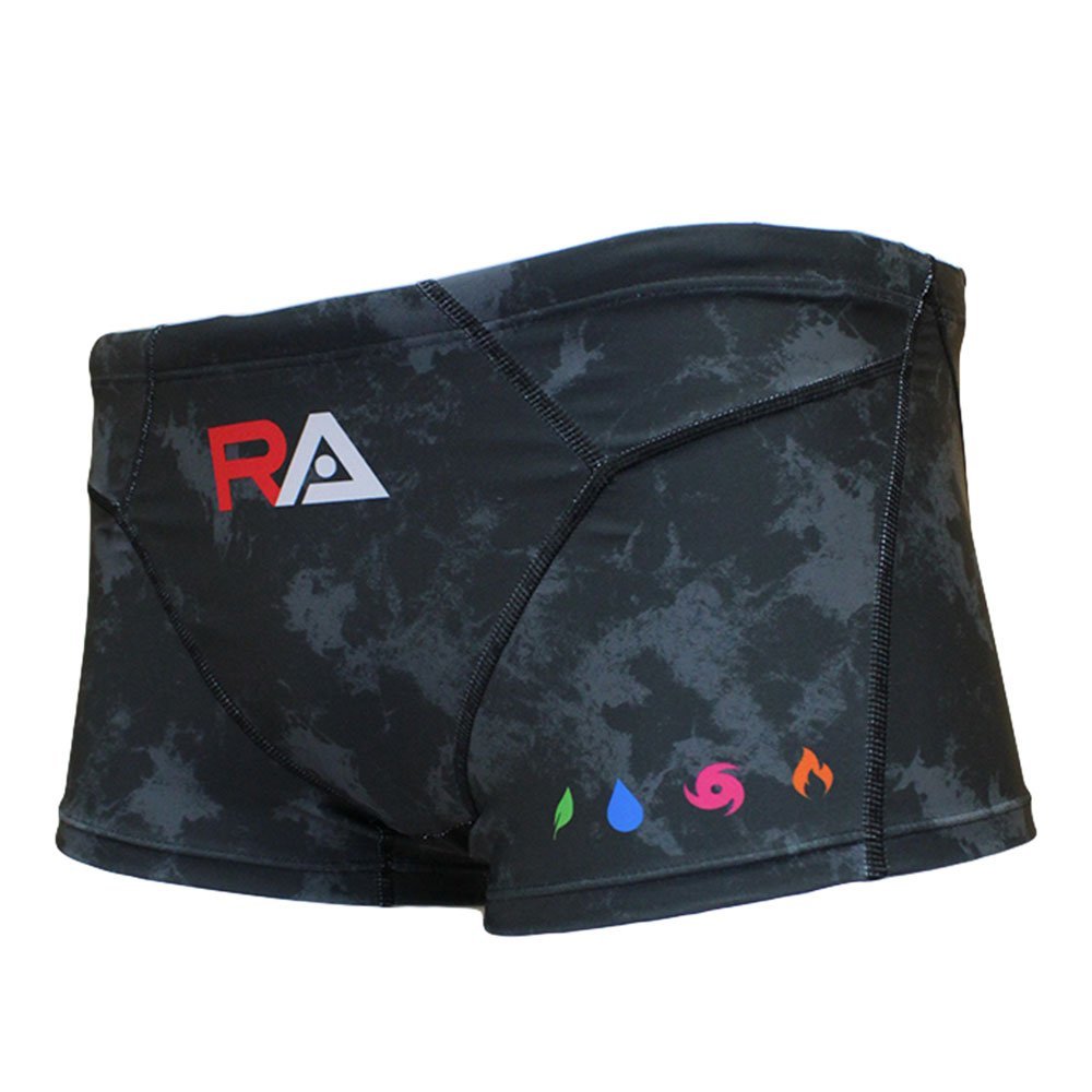 1505263-RA/メンズ 競泳トレーニング水着 ショートボックス ボクサー 水泳 練習用/M