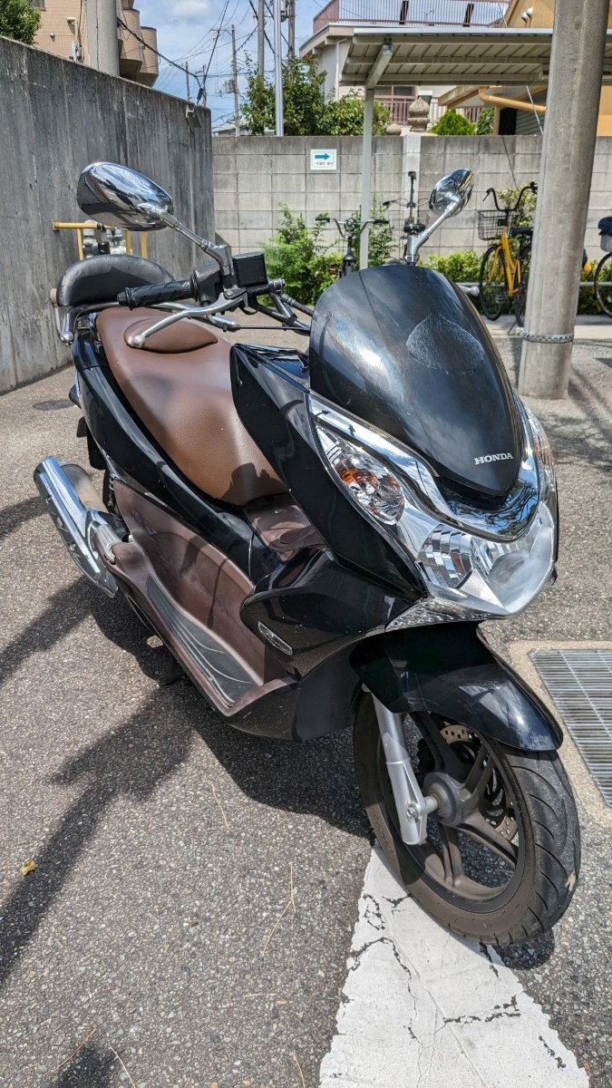 ホンダPCX125 jf56 フレーム破損、スクラップ。 Yahoo!オークション
