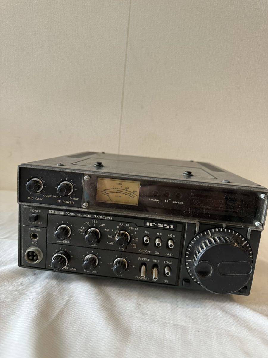 ICOM IC551 ジャンク アイコム IC551 動作するもジャンク品