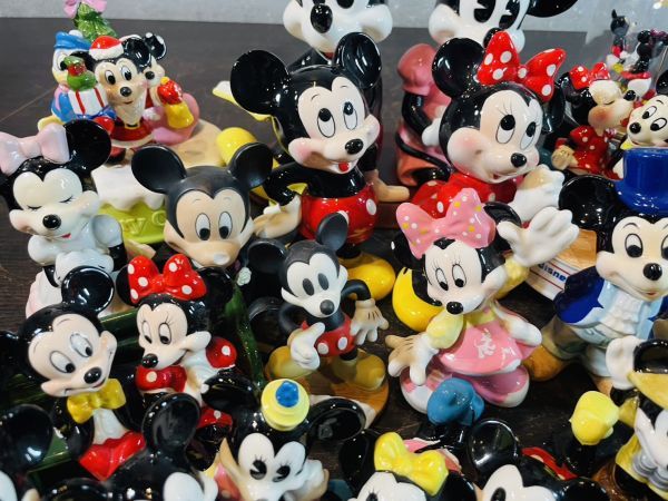 Disney ミッキー ミニー フィギュリン 陶器 陶磁器 置物 レア 希少 WDCC オルゴール レトロ 当時物 等 大量 ディズニー ランド シー 陶器製 置物 希少・ヴィンテージディズニー