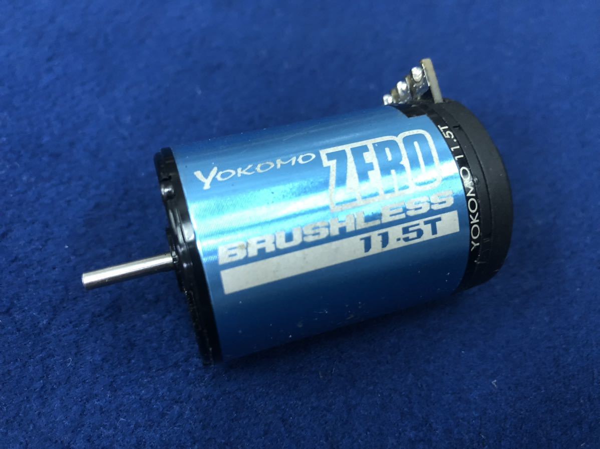 ヨコモ ZEROブラシレスモーター ( センサードタイプ ) 11.5T ブルー