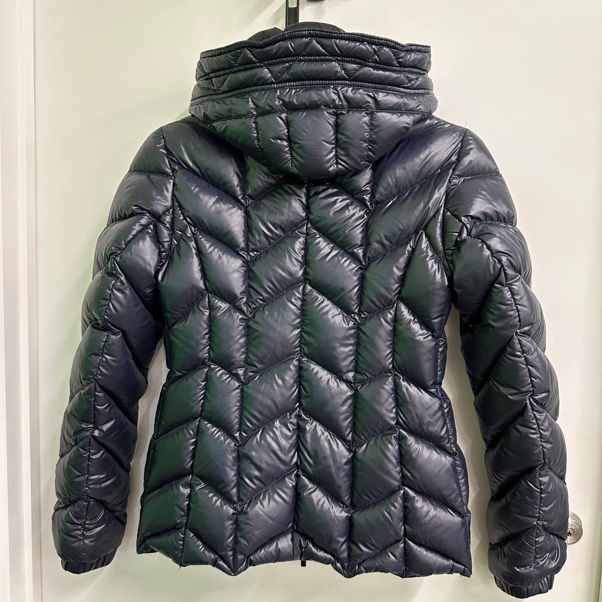 サイズ0】モンクレール MONCLER ダウンジャケット ネイビー 紺色
