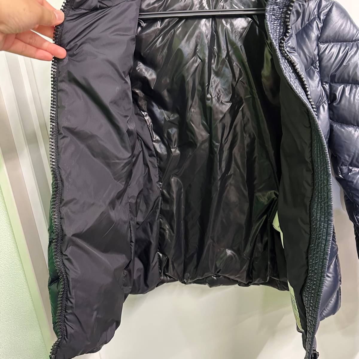 サイズ0】モンクレール MONCLER ダウンジャケット ネイビー 紺色