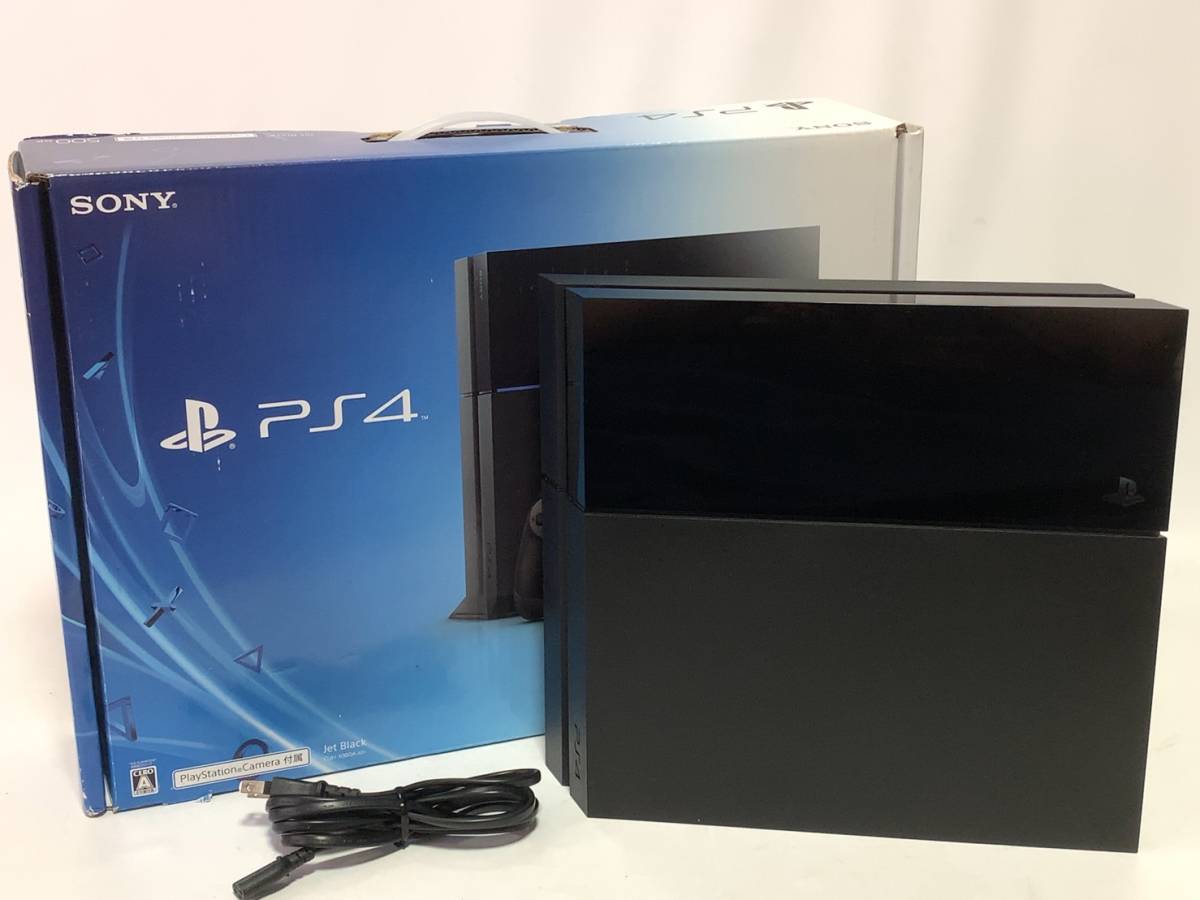 SONY PlayStation 4 CUH-1000 AA01 本体 ジェット・ブラック 500GB FW 10.50 PS 4 プレステ 4 プレイステーション 動作確認済 １円～